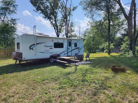 Recreation Land with Camper