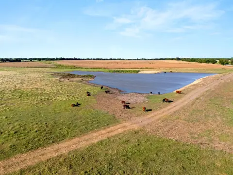 Working Farmland with Stock Tank