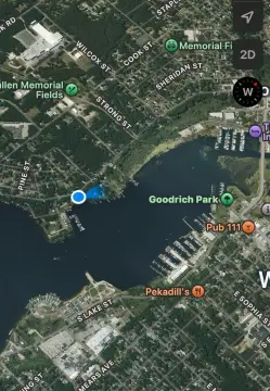 Waterfront Land Overlooking White Lake