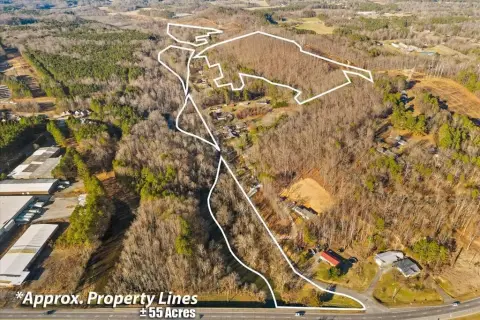 55 Acres in Whitfield County