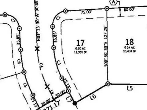 Corner Buildable Lot in Subdivision