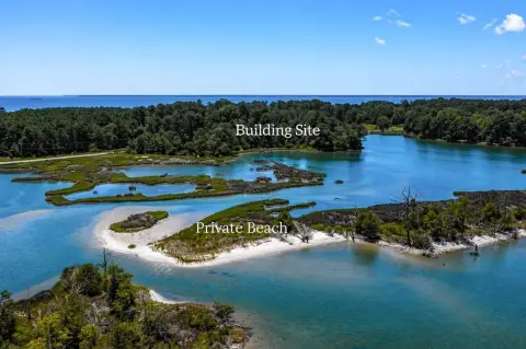 Waterfront Land with Private Beach