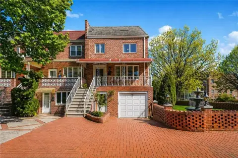 All-Brick Two-Family End Unit