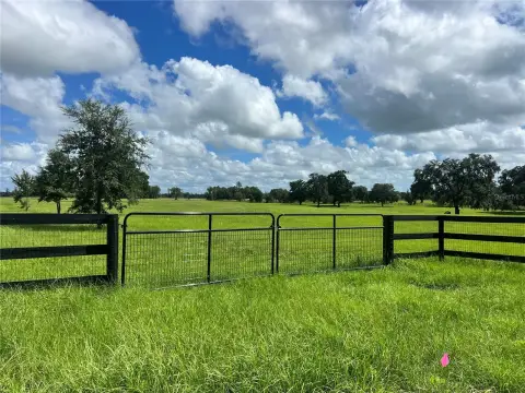 Fenced Agricultural Land
