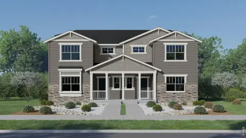 Four-Bedroom Duplex Home