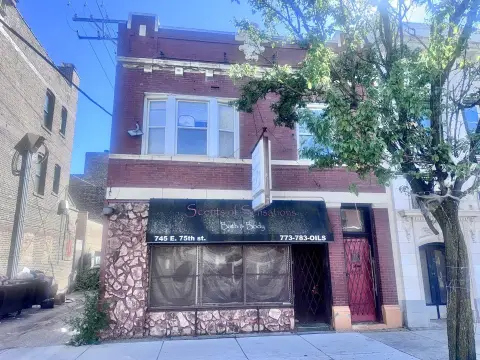 Brick Mixed-Use Building