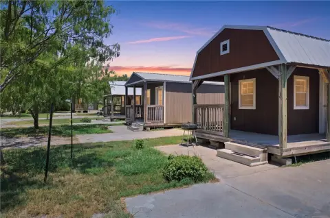 Campground With Furnished Cottages