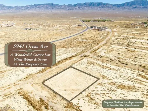 Pahrump Land with Utilities