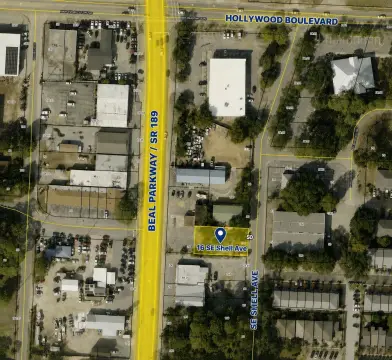 Fenced Commercial Land