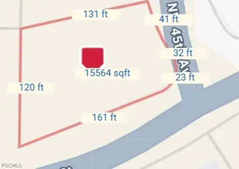 Oversized Cleared Corner Lot