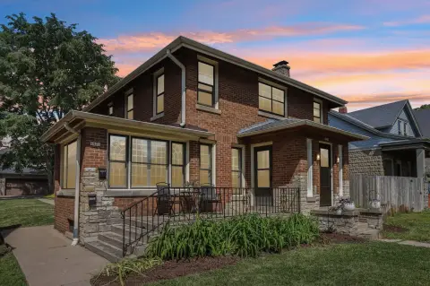 All-Brick Duplex with Sunroom