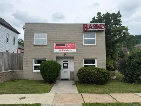 Two-Unit Brick Office Building