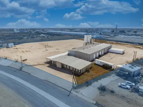 Secure Truck Terminal with Drive-Through Bays