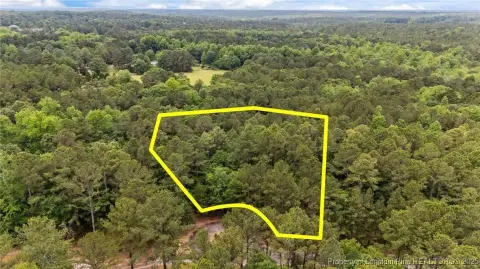 Wooded Lot in Stones Throw