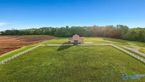 Farmland with Barn