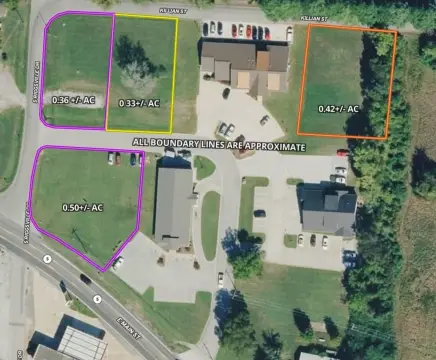 Four-Lot Commercial Land