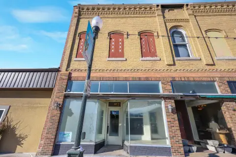 Historic Storefront with Display Windows