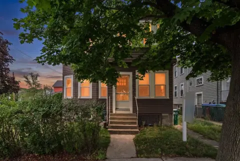 Two-Family Corner Home
