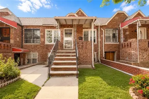 Attached Two-Family Brick Home