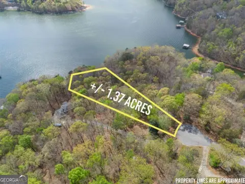 Lake Lanier Waterfront Homesite