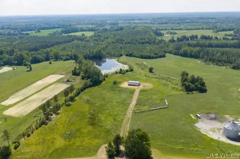 Farmland with Barn