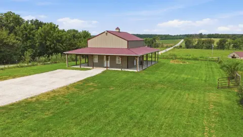 Flex Space with Wraparound Covered Porch