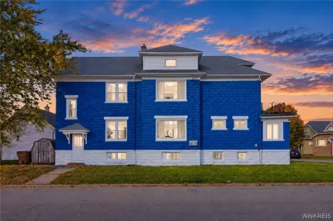 Brick Duplex with Rear Garage