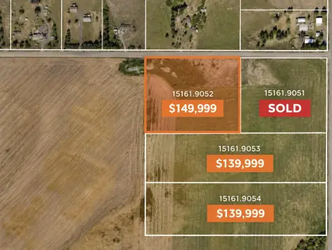 Rural Land with Power at Property Line