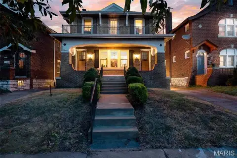 Brick Duplex with Two-Bedroom Units