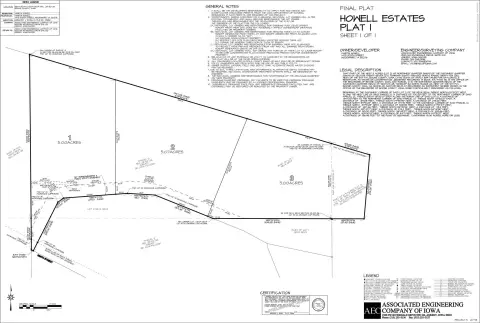 Woodward, IA 5-Acre Lots