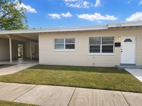 Concrete Block Duplex with Two 2BR Units