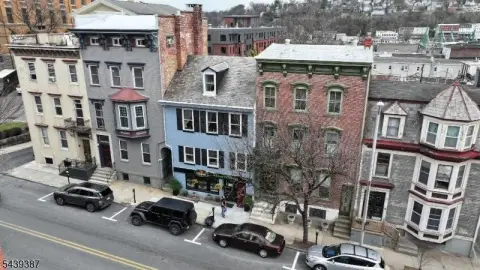 Mixed-Use Building with Flower Shop