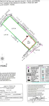 Corner Duplex Build Site Land