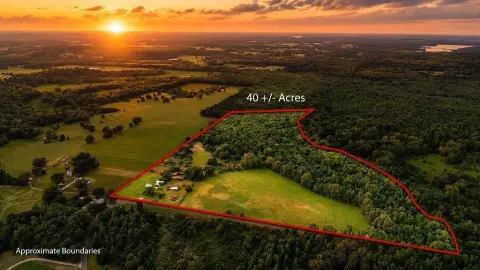 Fenced 40-Acre Pasture and Timber Tract