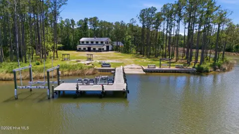 Waterfront Estate with Barn