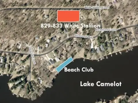 Wooded Lakeside Access Land