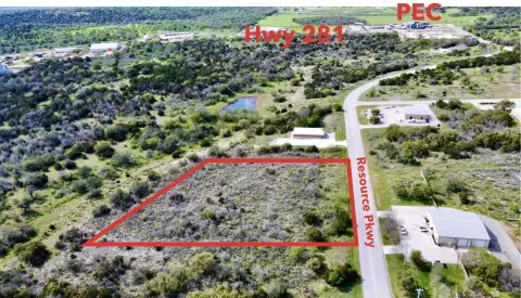 Industrial Land with Hill Country Views