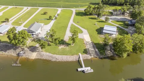 Waterfront Land With Boat Dock