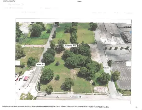 Downtown Shreveport Land Investment Opportunity