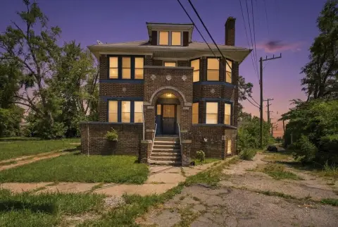 4-Unit Quadplex with Brick Construction