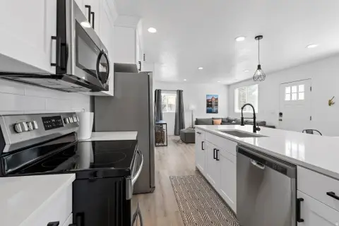 Duplex with Separate Driveways