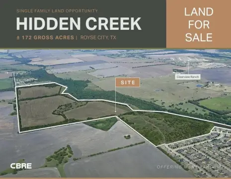 172 Acres Residential Land, Royse City