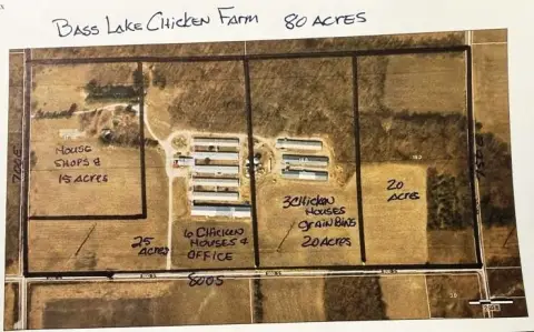 Modernized Poultry Farm with Eight Houses