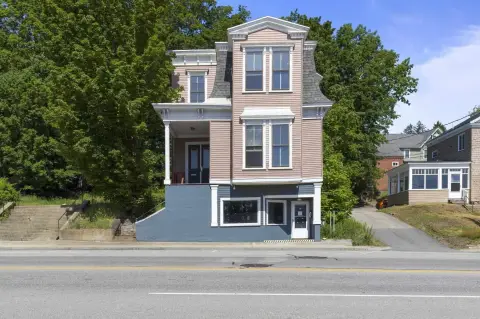 Gutted Mixed-Use Building