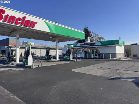 Remodeled Gas Station with Convenience Store