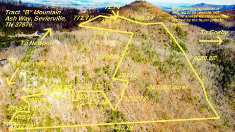 285 Acres in Smoky Mountains