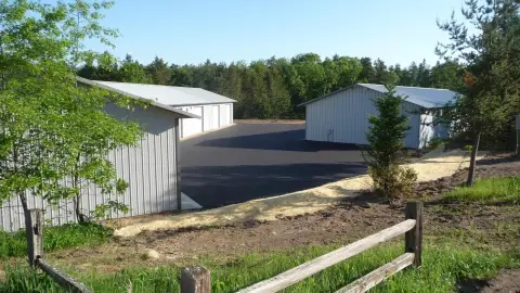 Self-Storage Unit with Mezzanine