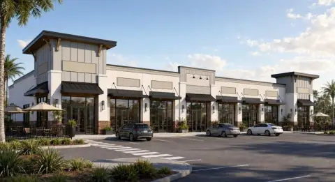 Shopping Center with Flexible Suites