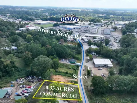 Commercial Lot with Utilities Connected