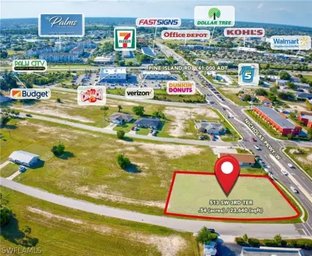 Commercial Land in Cape Coral